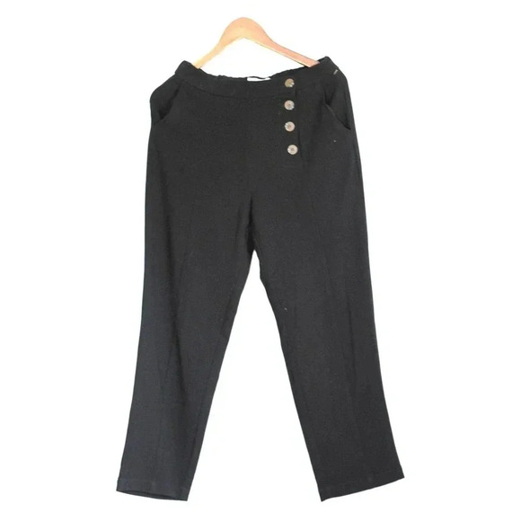Elodie black trousers M - Picture 1 of 5